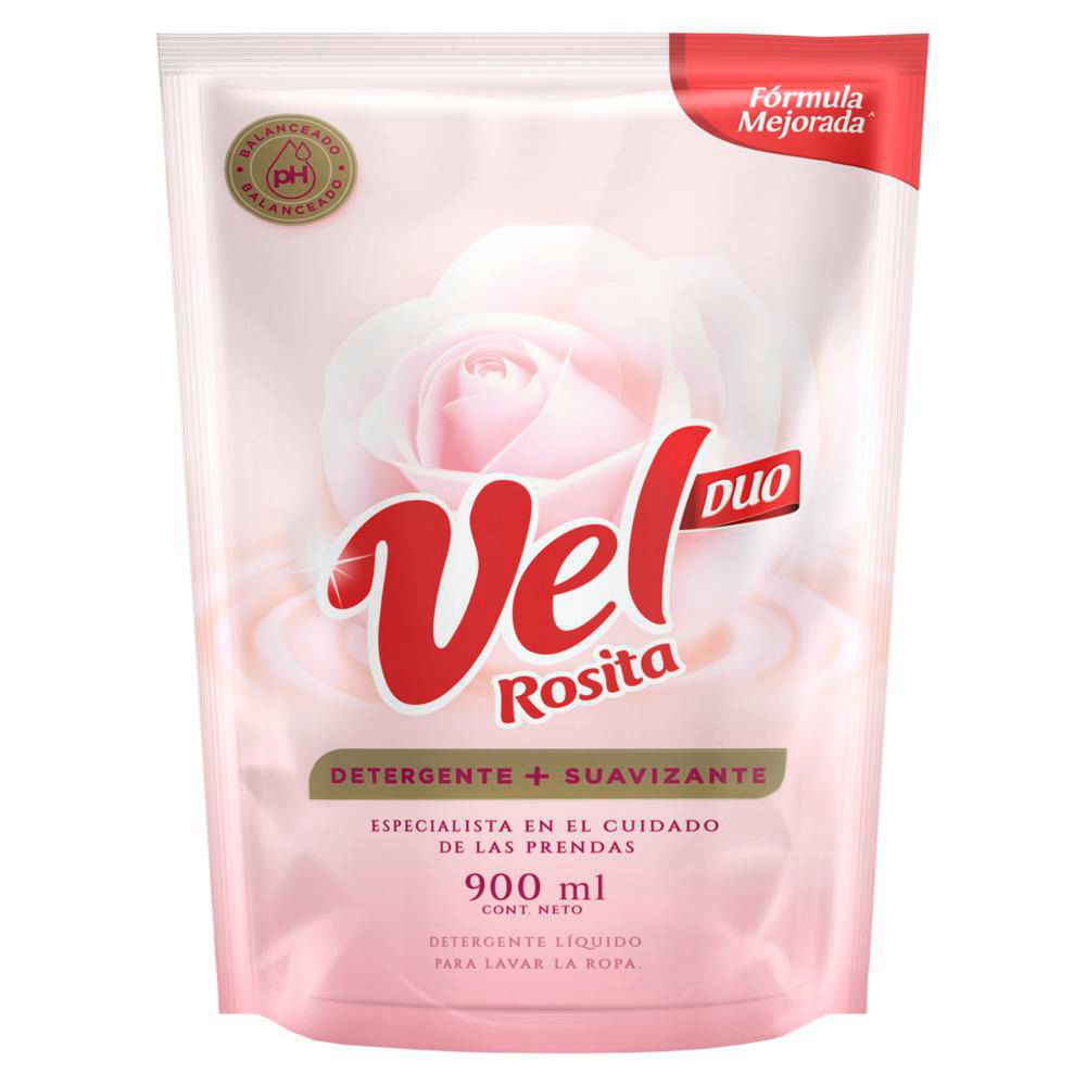 Detergente líquido VEL ROSITA con suavizante + doypack (900  ml) img #5