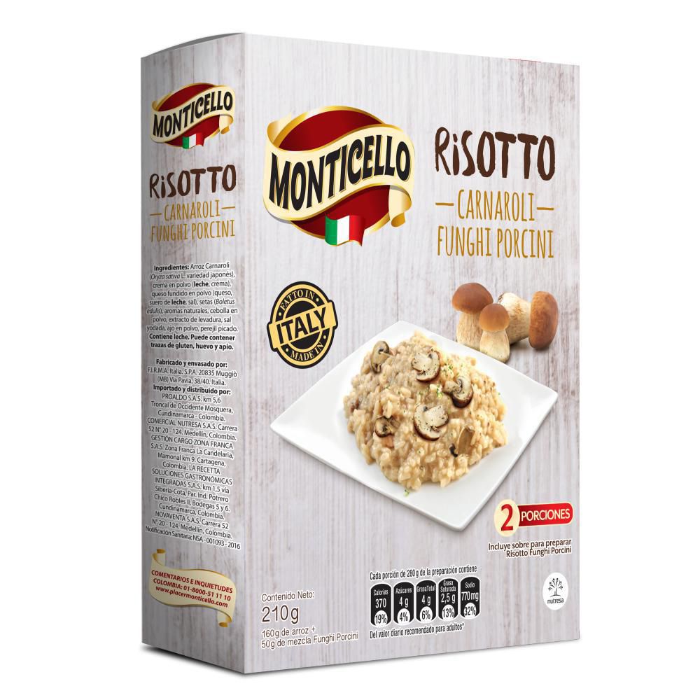 Risotto MONTICELLO carnaroli (210  gr) img #1