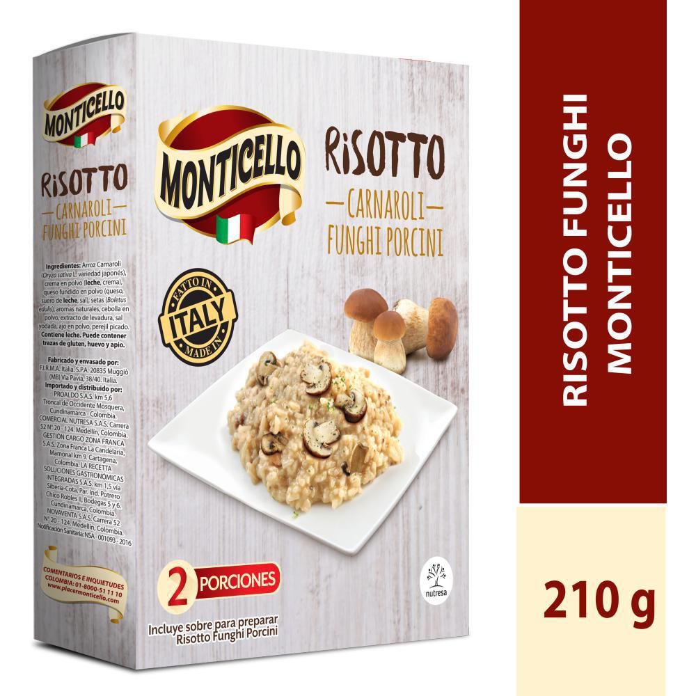 Risotto MONTICELLO carnaroli (210  gr) img #2