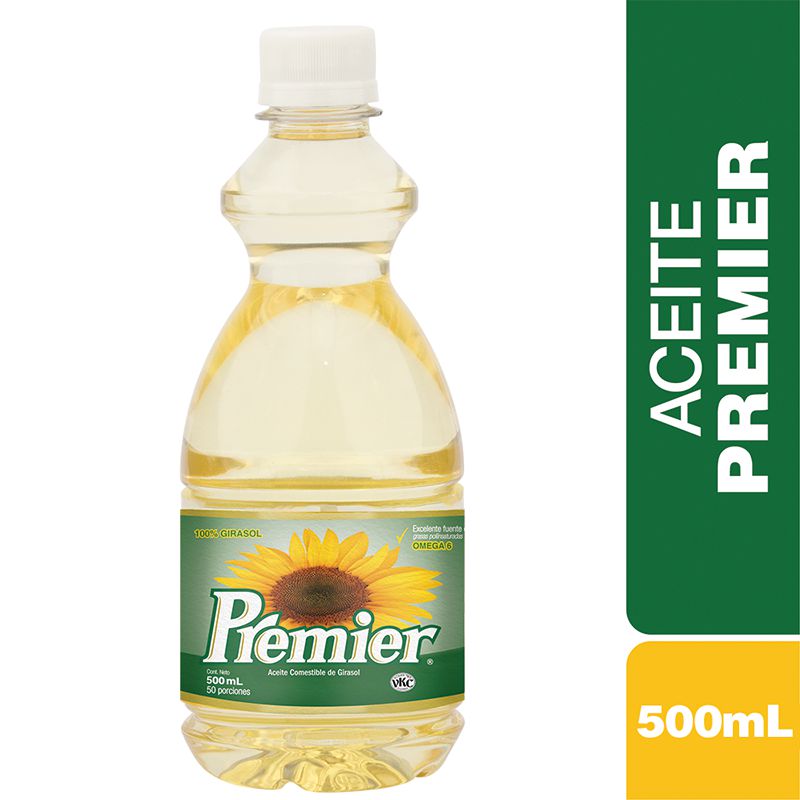 Aceite de girasol PREMIER multiusos (500  ml) img #1