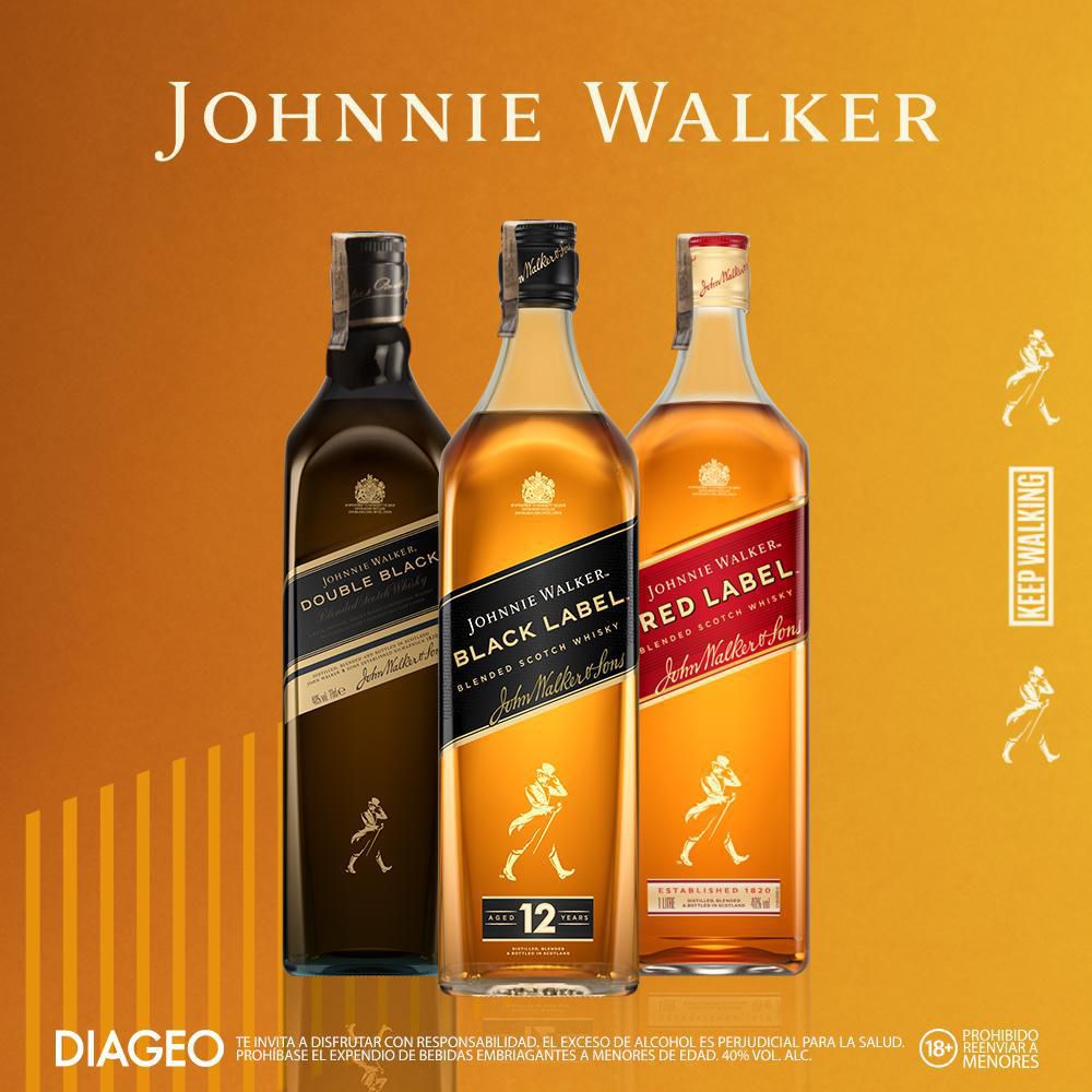 Whisky JOHNNIE WALKER. black label 12 Años (700  ml) img #6