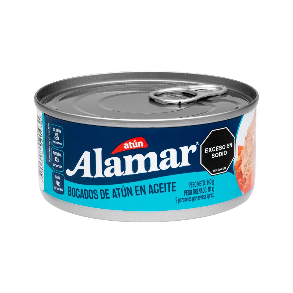 Atún ALAMAR en aceite (91  gr) img #1