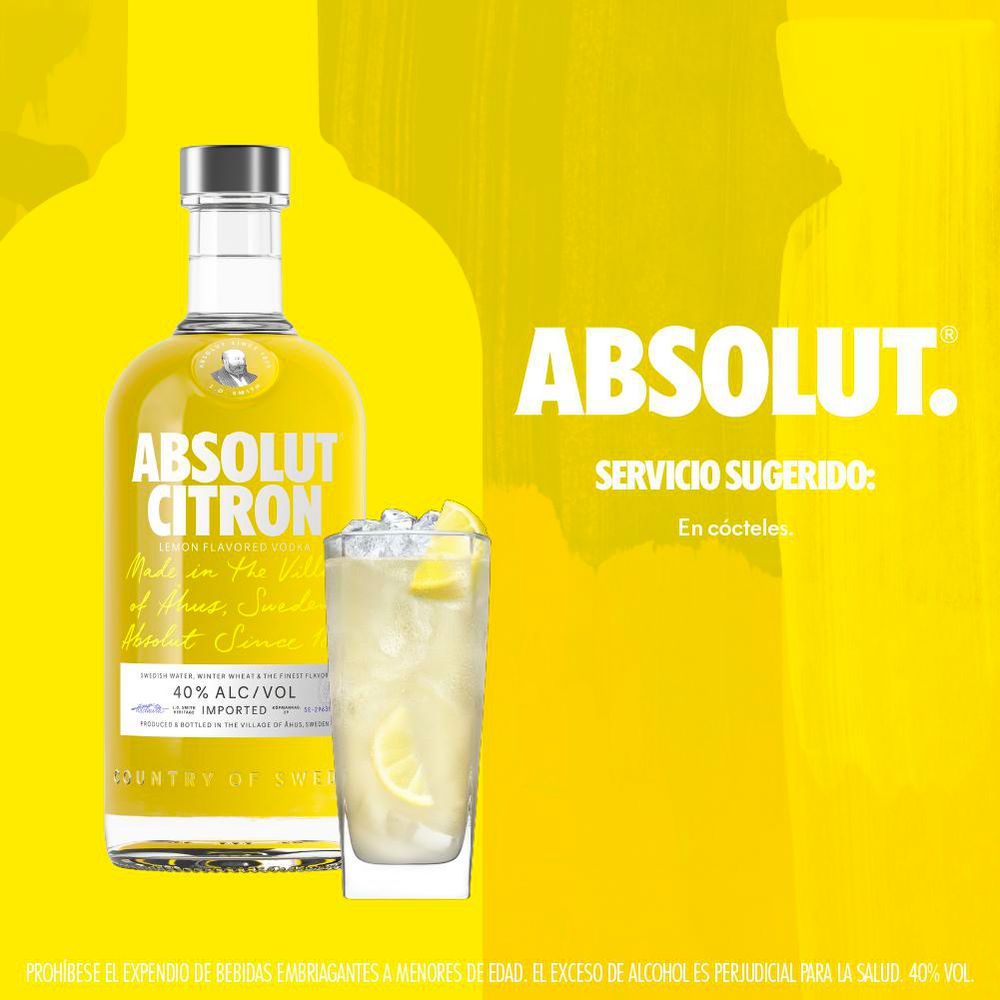 Vodka ABSOLUT citron (700  ml) img #4