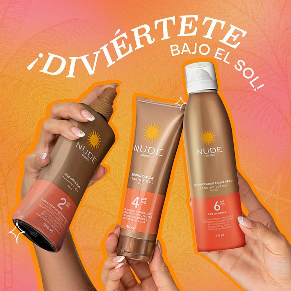Bronceador NUDE toque seco (177  gr) img #6