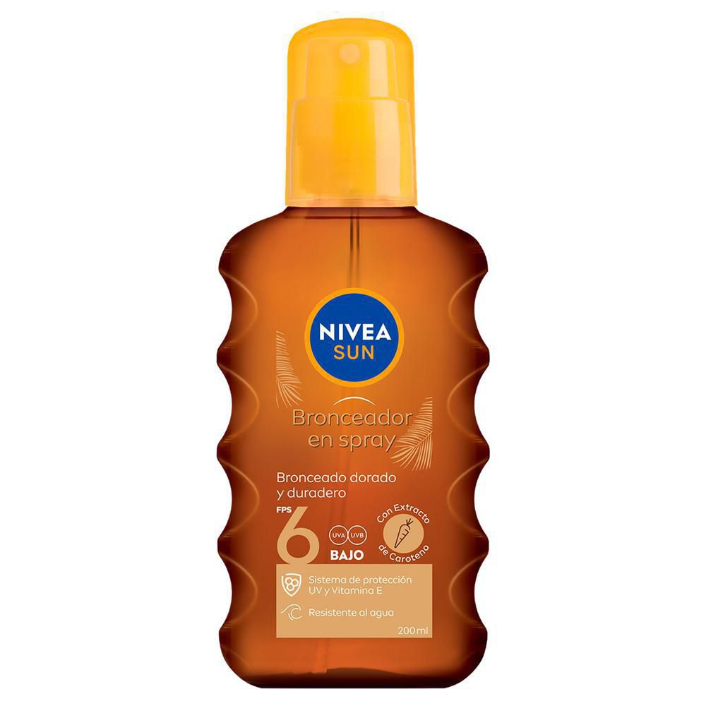 Bronceador NIVEA spray en aceite  (200  ml) img #1