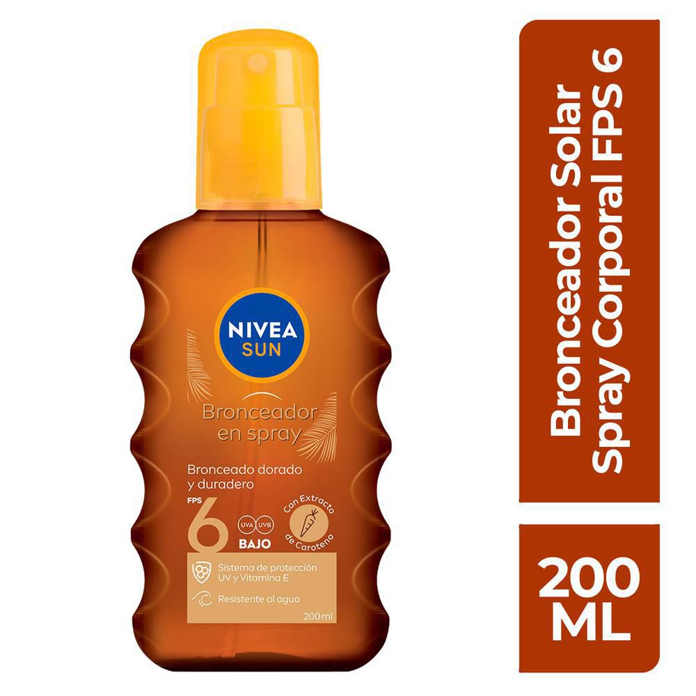 Bronceador NIVEA spray en aceite  (200  ml) img #2