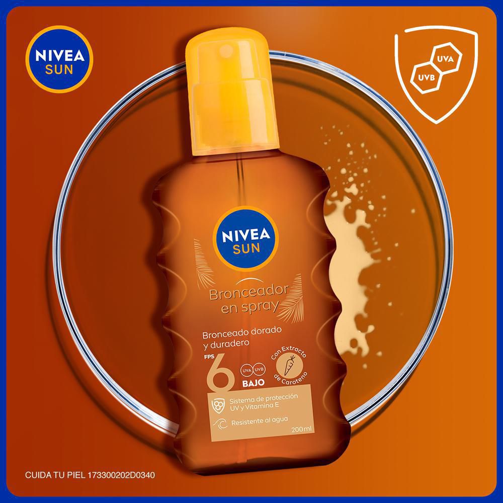 Bronceador NIVEA spray en aceite  (200  ml) img #5