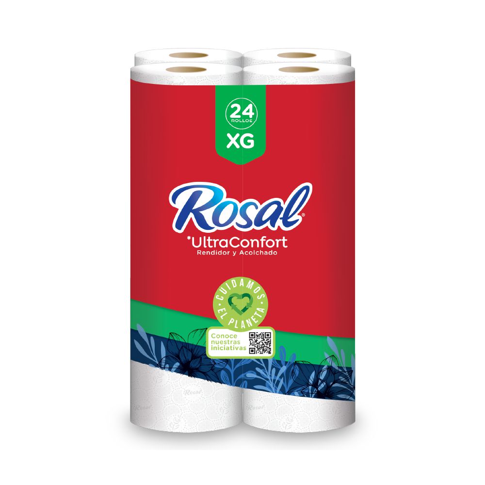 Papel higiénico ROSAL triple hoja x24 rollos (600  mts) img #6