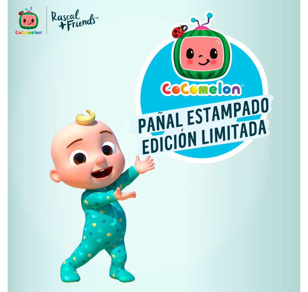 Pañales RASCAL + FRIENDS Autoajustables, talla 4 (36  und) img #5