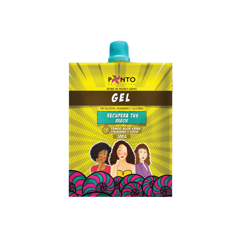 Gel para el cabello PONTO recupera tus rizos sachet (100  gr) img #1