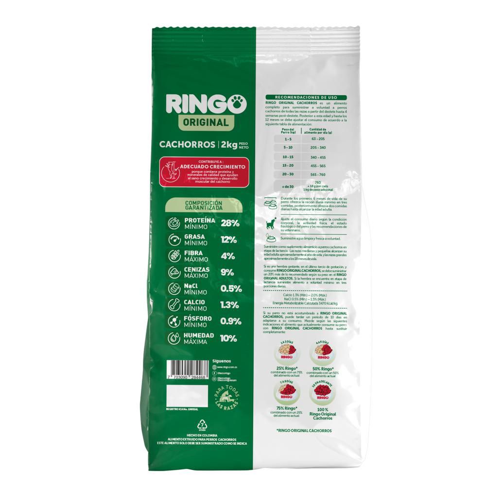 Comida para perros RINGO cachorros original (1000  gr) img #2