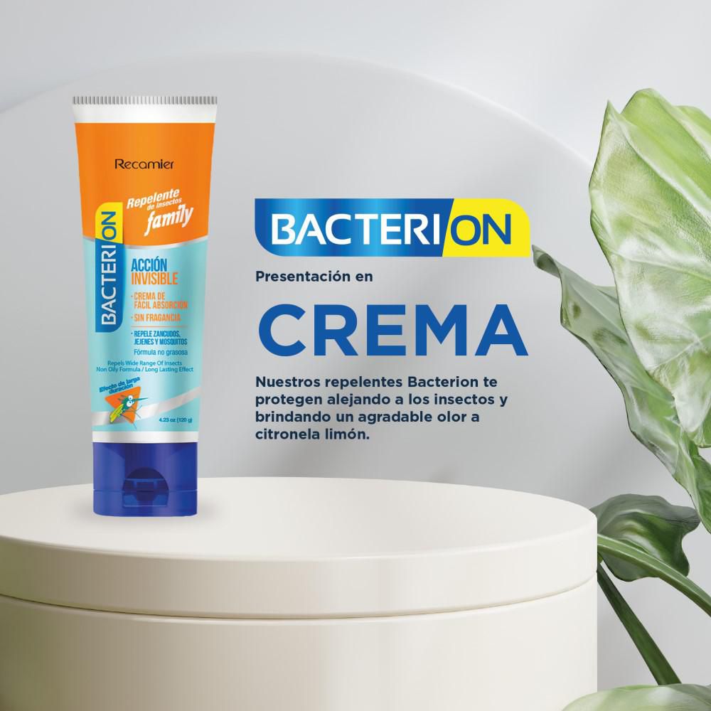 Repelente BACTERION de fácil absorción (120  gr) img #2