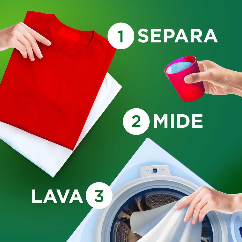 Detergente en polvo ARIEL revitacolor ropa blanca y de color (2000  gr) img #5