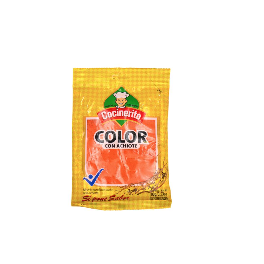 Color EL COCINERITO con achiote (100  gr) img #1