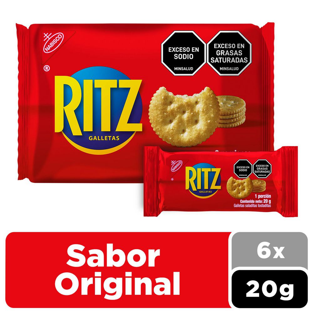 Galletas RITZ original x6und (120  gr) img #1