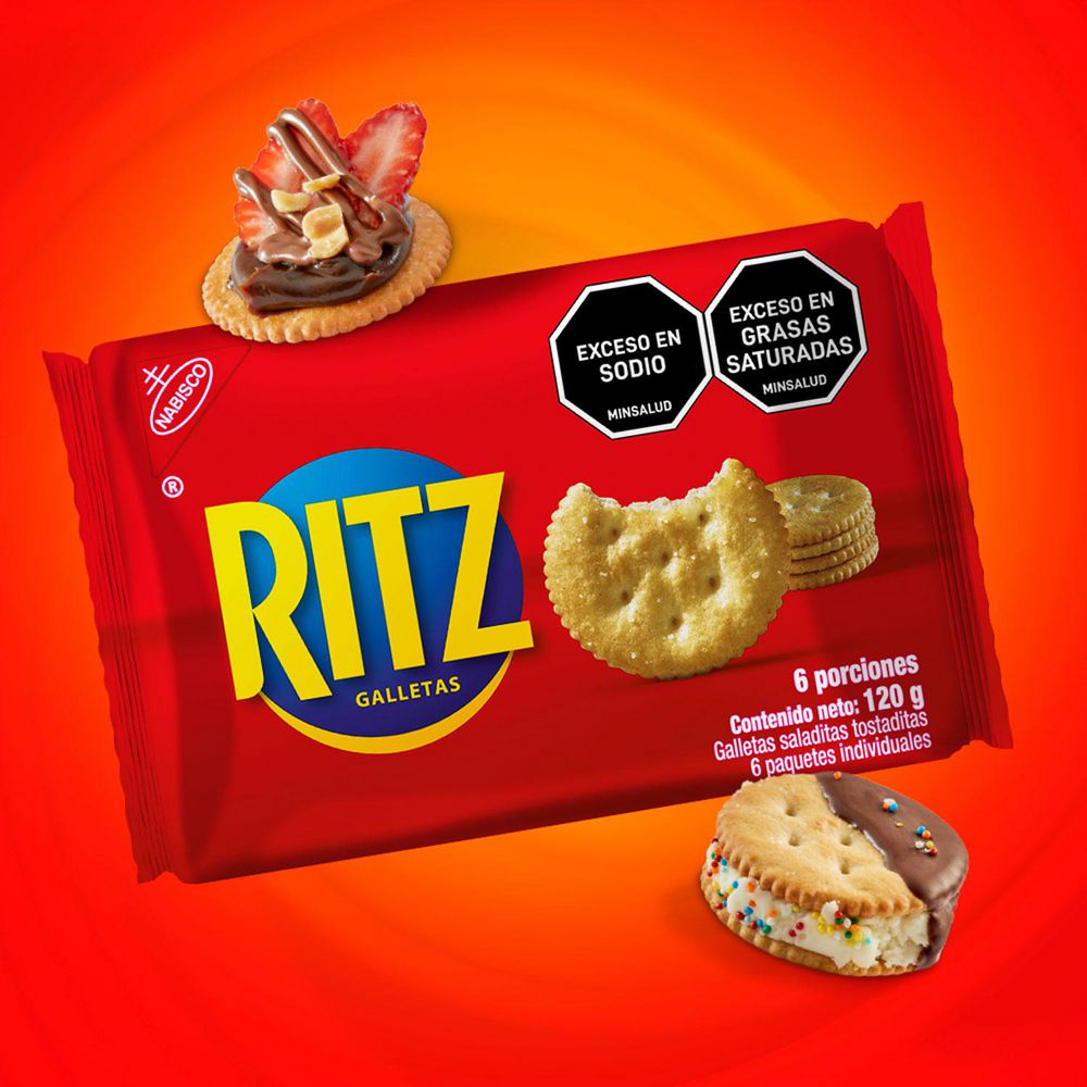 Galletas RITZ original x6und (120  gr) img #3