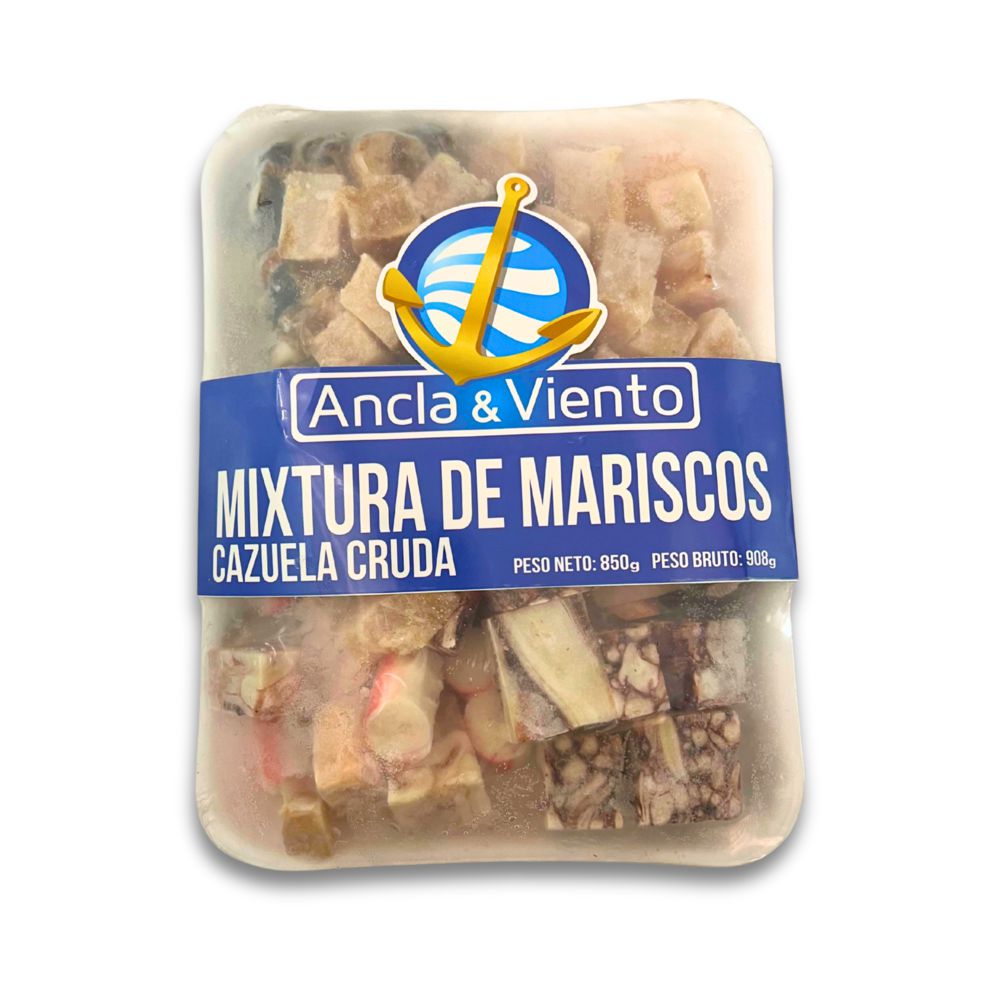 Cazuela de mariscos cruda ANCLA Y VIENTO 880  gr img #1