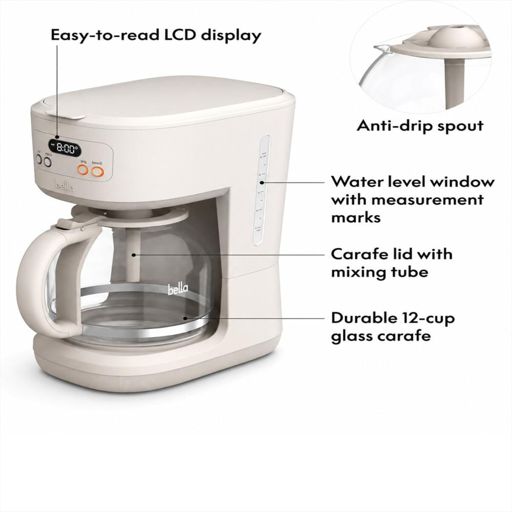 Cafetera Programable De Goteo Para 12 Tazas Con Apagado img #3