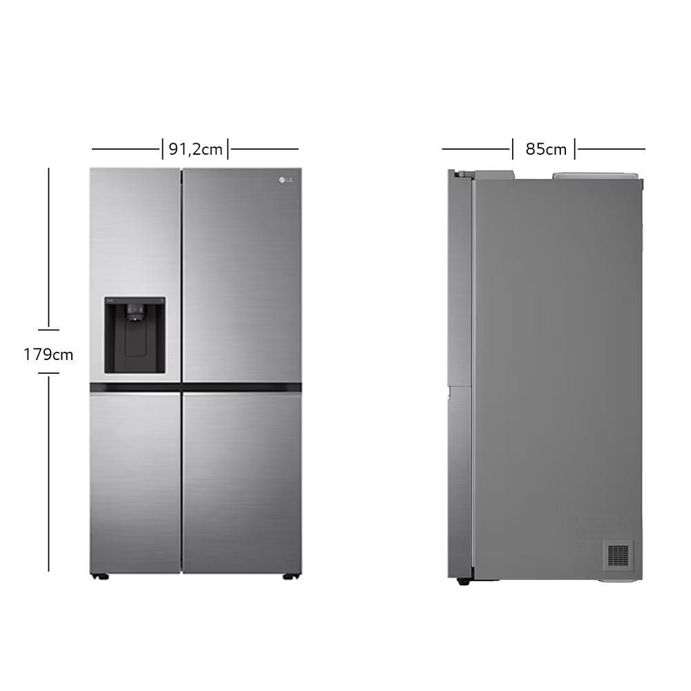 Nevecón LG Side By Side 769L LINEAR COOLING GS77SPPAP Gris img #7