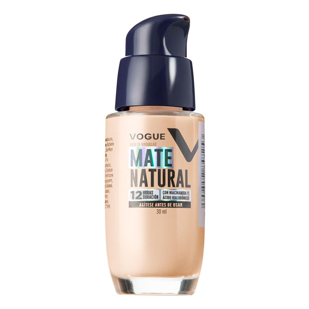 Base VOGUE mate natural beige (30  ml) img #1