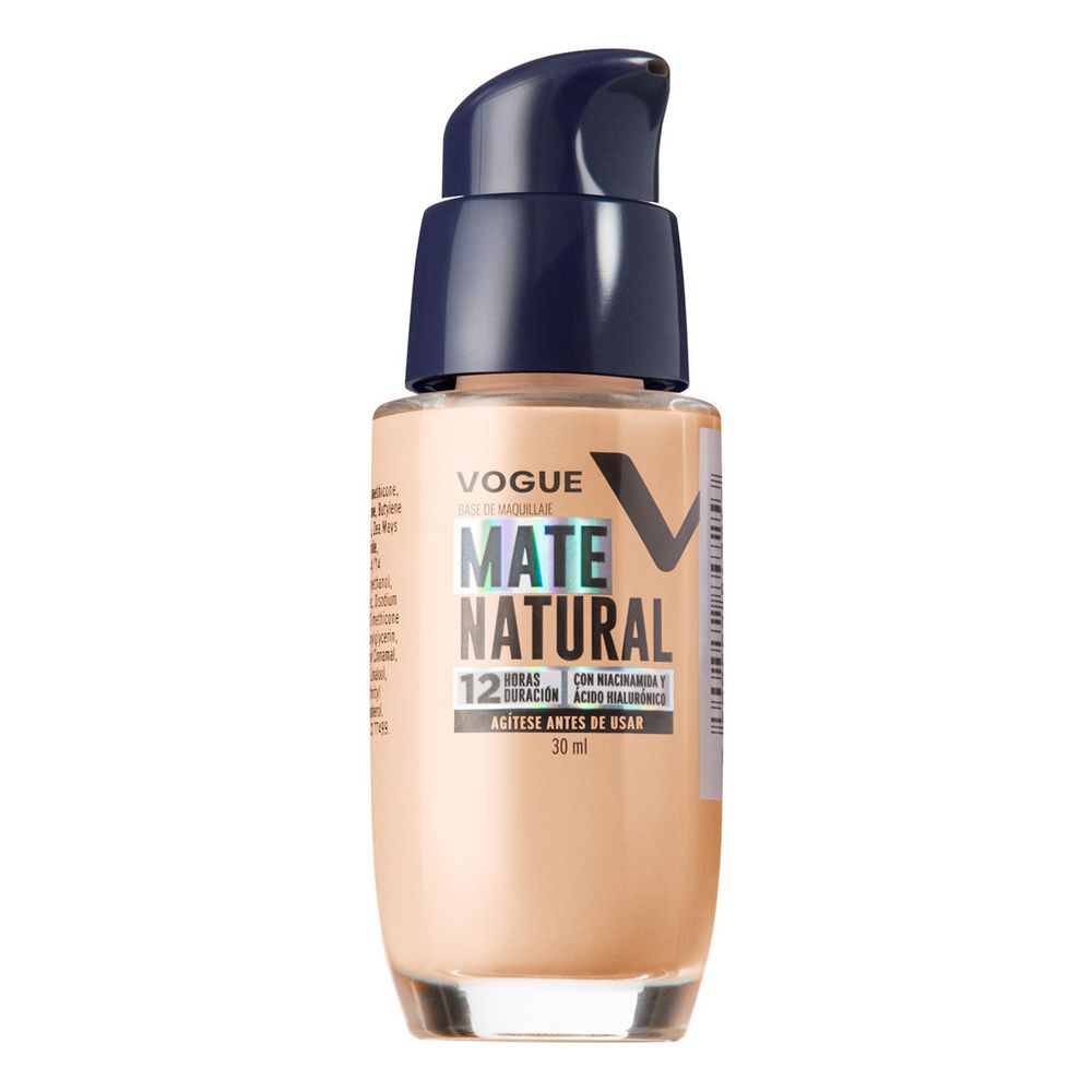 Base VOGUE mate natural beige (30  ml) img #1