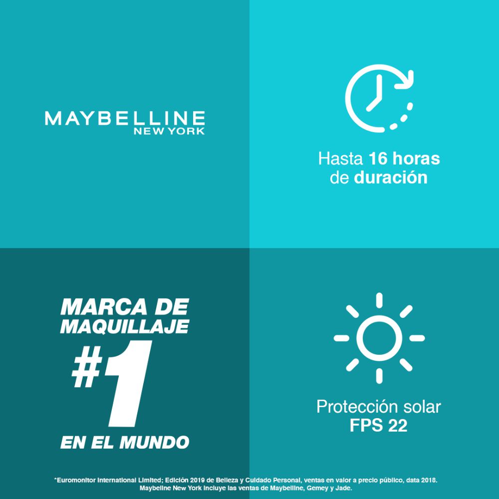 Base MAYBELLINE Matte (30  gr) img #6