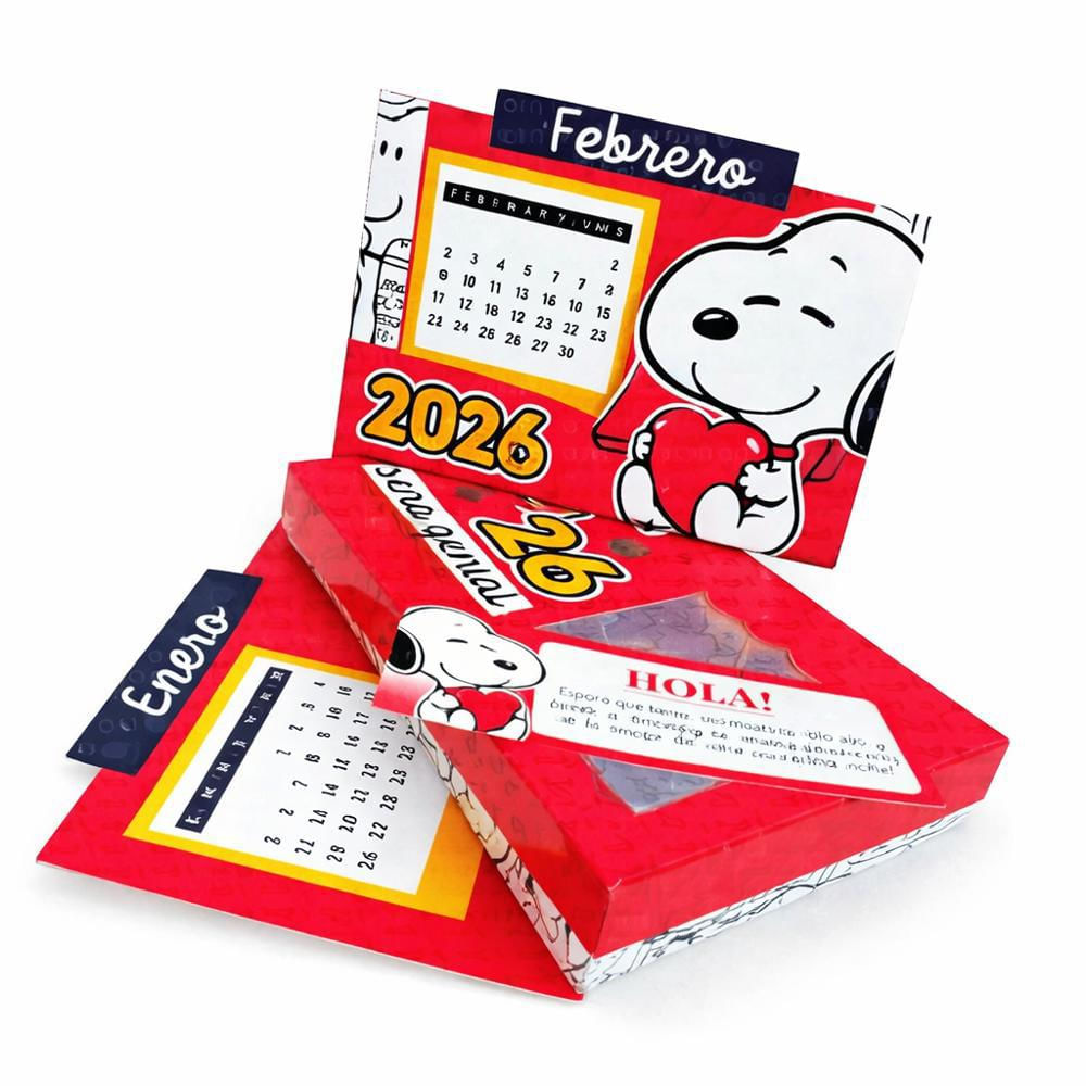 Calendario Tarjetero Snoopy img #1