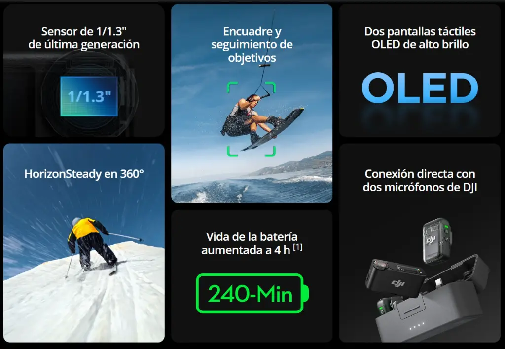 Cámara DJI Osmo Action 5 Pro Estandar img #6