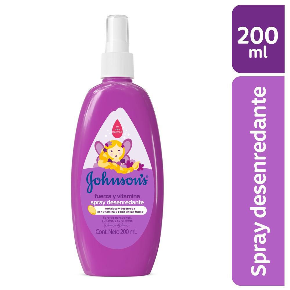 Spray para peinar JOHNSON S desenredante fuerza y vitamina (200  ml) img #1