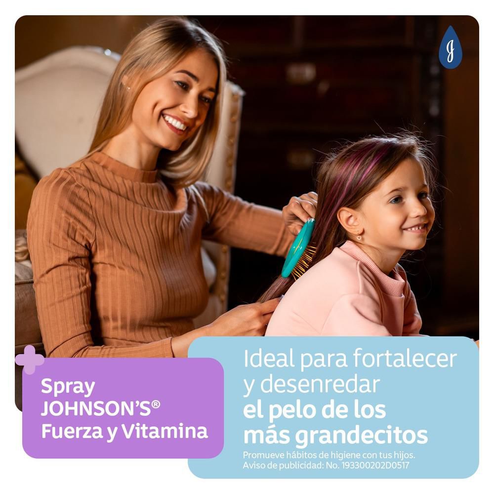 Spray para peinar JOHNSON S desenredante fuerza y vitamina (200  ml) img #5