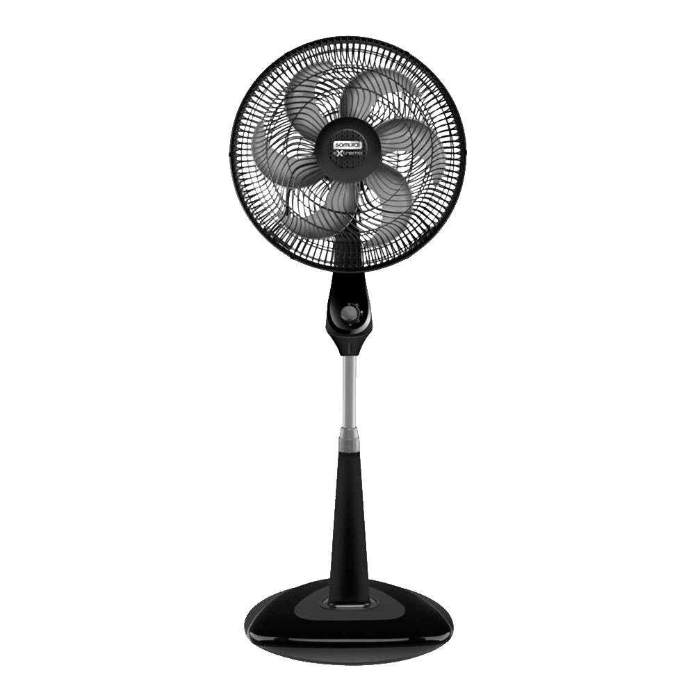 Ventilador Samurai Extremo 2 en 1 Pared / Pedestal 18" Negro img #1