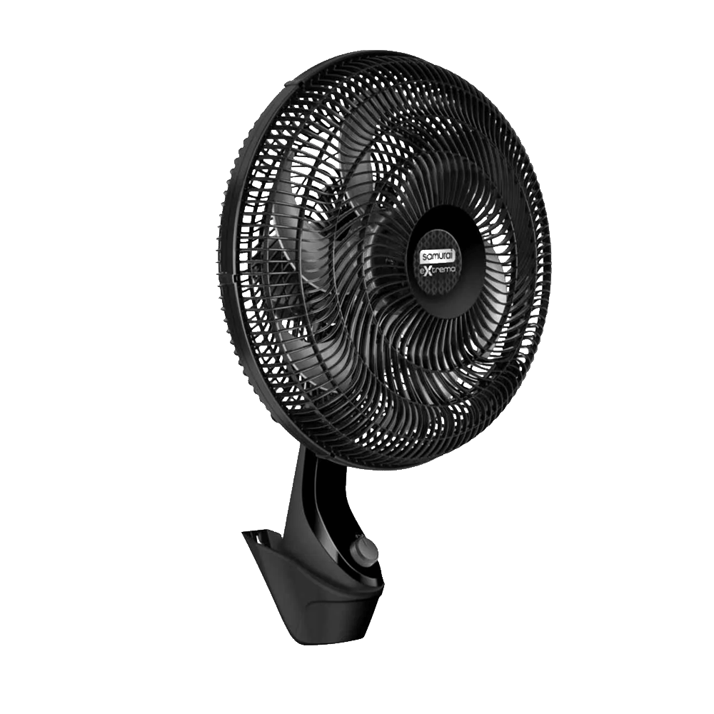 Ventilador Samurai Extremo 2 en 1 Pared / Pedestal 18" Negro img #3