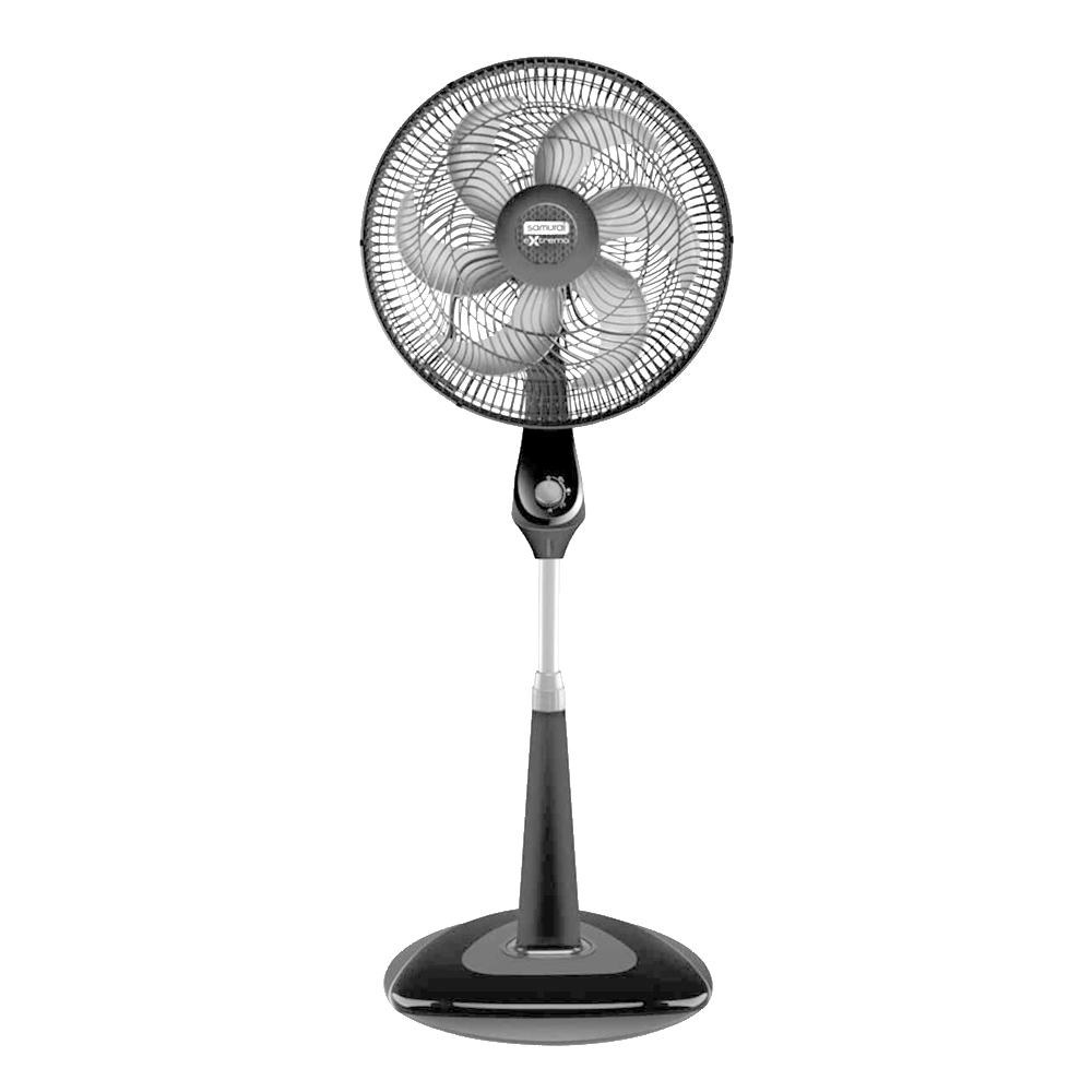 Ventilador Samurai Extremo 2 en 1 Pared / Pedestal 18" Gris img #1