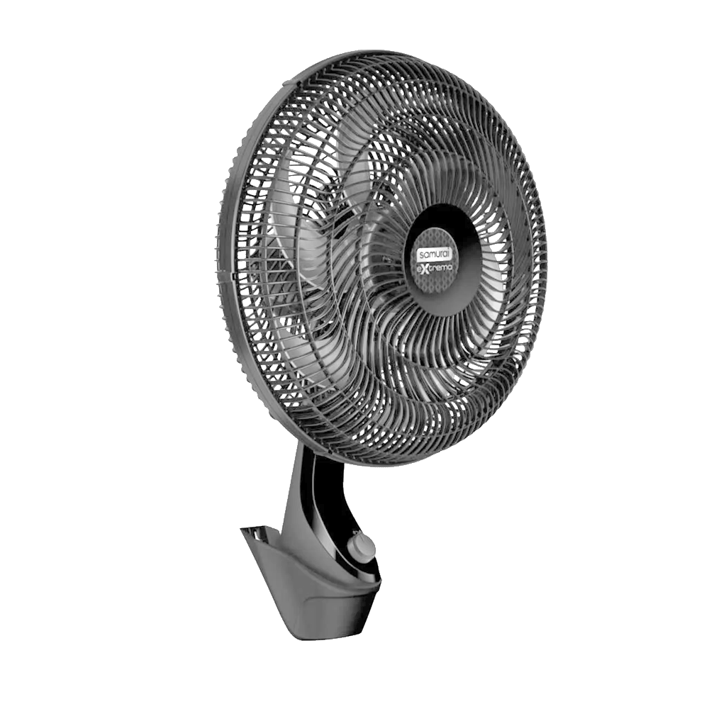 Ventilador Samurai Extremo 2 en 1 Pared / Pedestal 18" Gris img #3