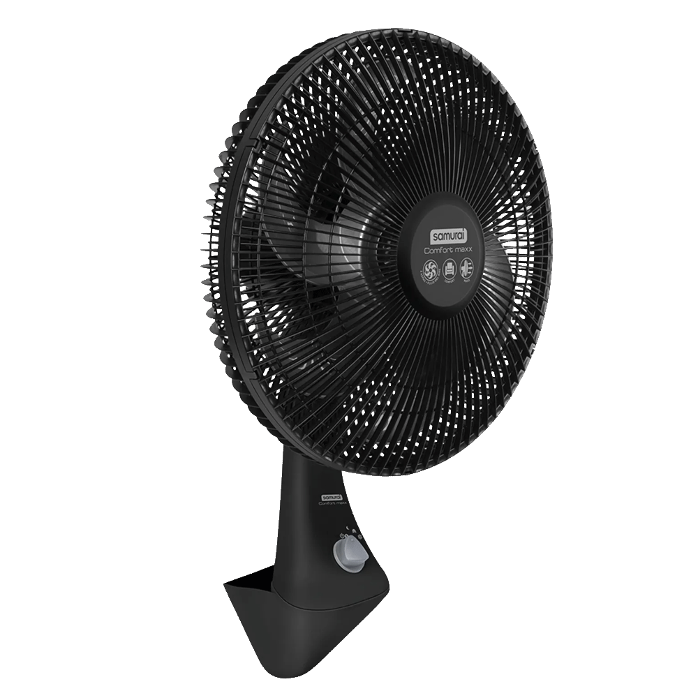Ventilador Samurai Comfort Maxx 2 en 1 Pared / Pedestal 16" Negro img #3