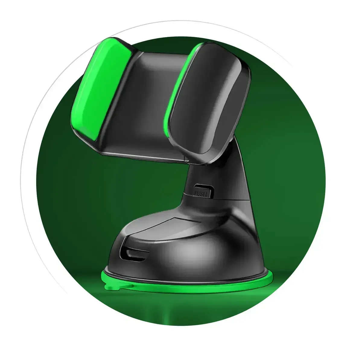 Soporte Celular Para Carro Ultra Agarre Nano Silicona Giro 360 Innovo img #6