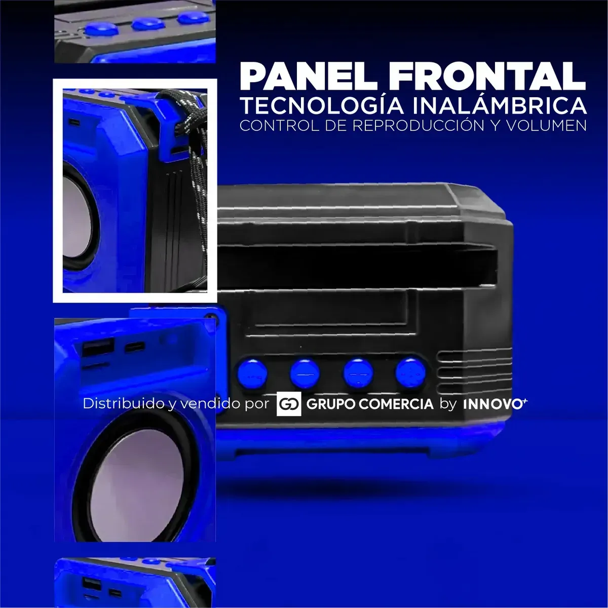 Mini Smart Parlante Bluetooth 5.3 Cubo Rgb Sonido Pro 5w Portátil img #4