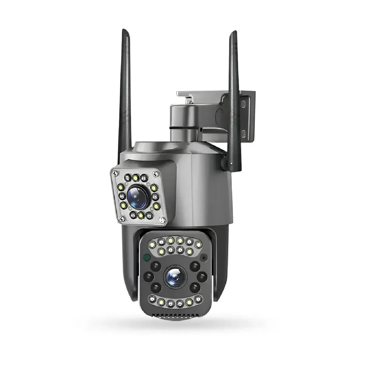 Cámara De Seguridad Wifi 360° Doble Lente V380 Pro Vigilancia Dual 4k img #1