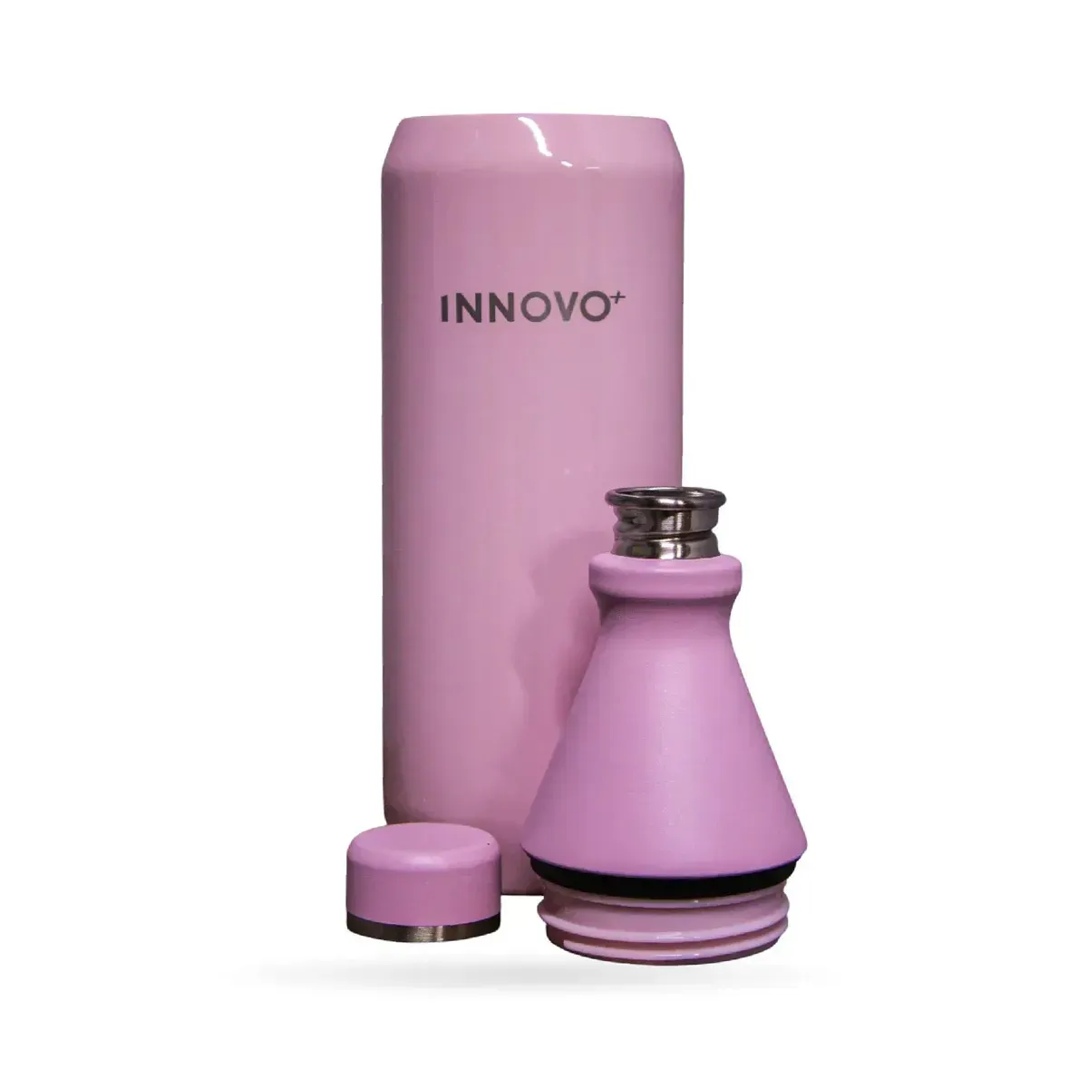 Termo Botella Acero Inoxidable Innovo 20 Oz Doble Capa Frío Rosa Lil img #1
