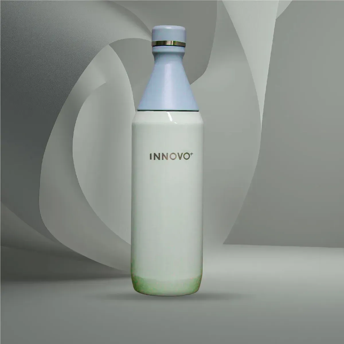 Termo Botella Innovo+ 590ml Acero Inoxidable Premium - 12h Frío/calor Verde img #5