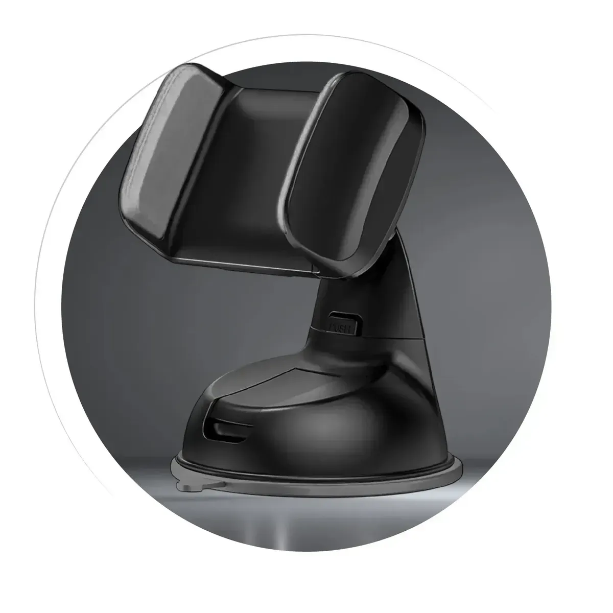 Soporte Carro Celular Auto Succión Nano Silicona 360° Ultra Estable img #2