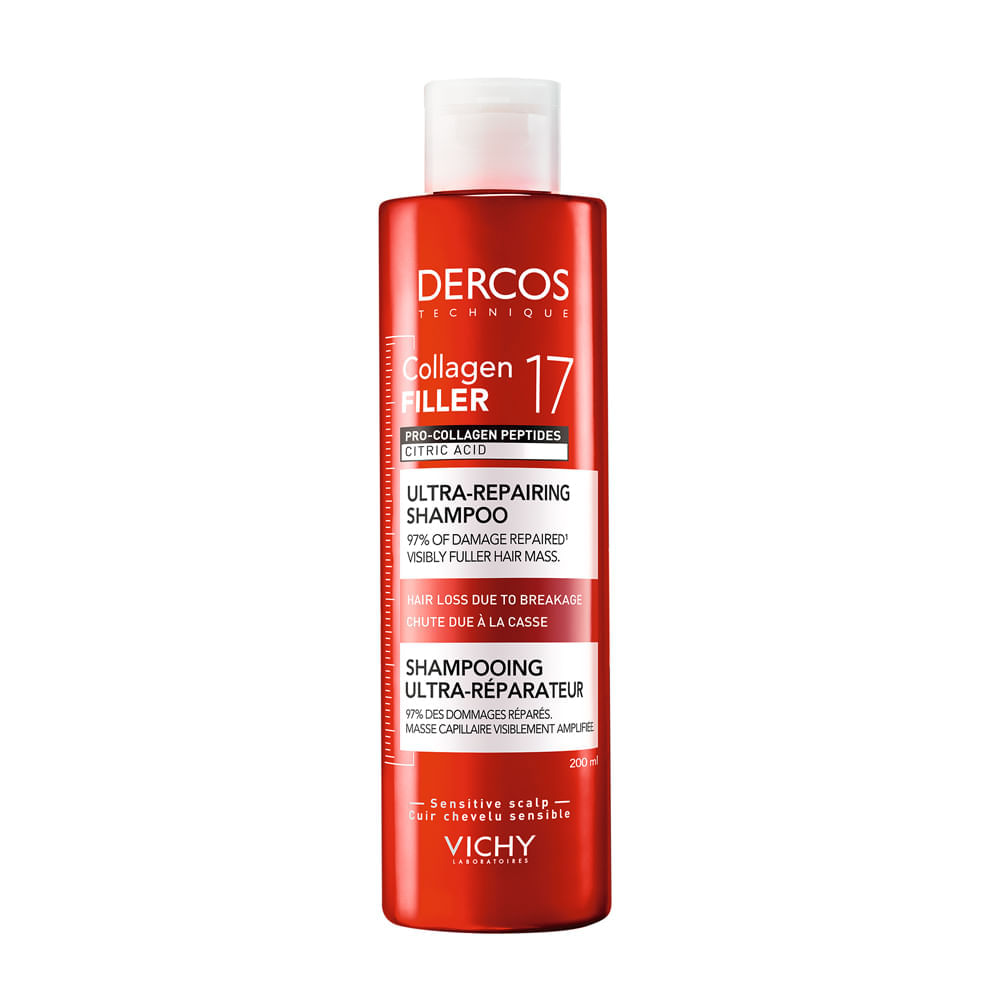 Shampoo Dercos Collagen 17 Filler - Vichy img #1