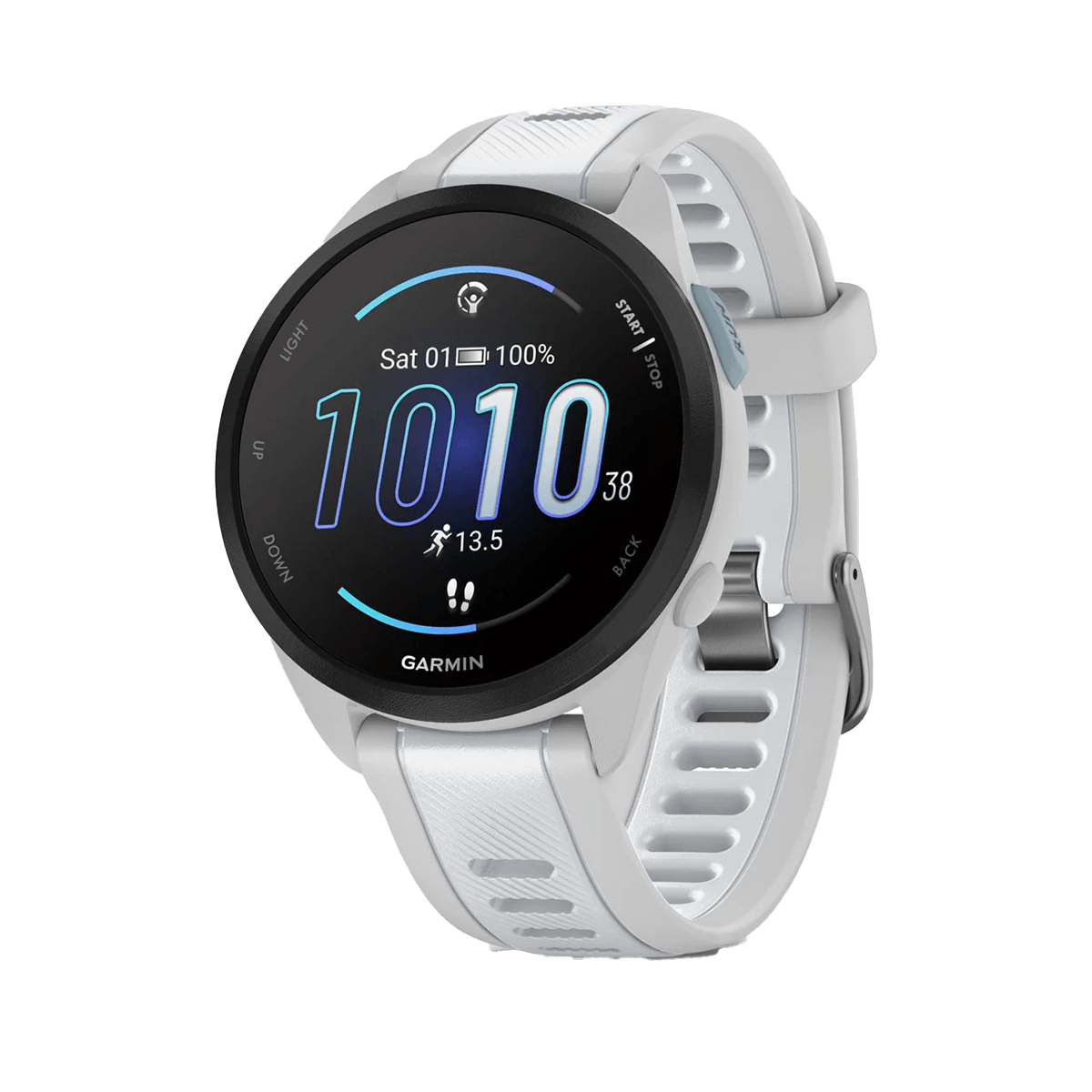 Reloj Forerunner 165 Garmin Gris Niebla/Piedra Blanca img #1
