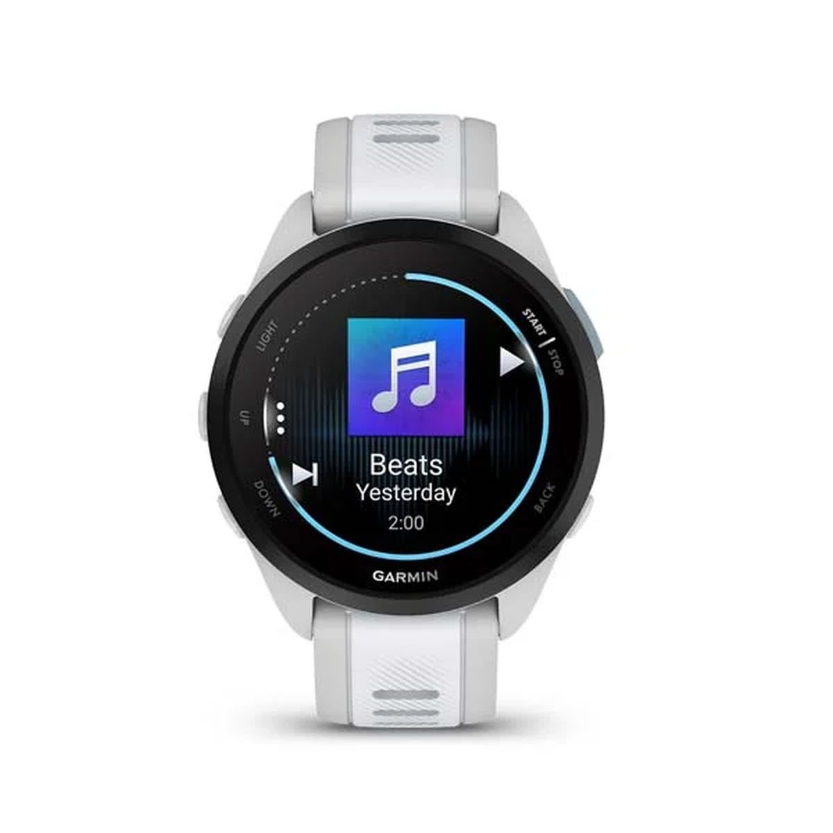 Reloj Forerunner 165 Garmin Music Gris Niebla/Piedra Blanca img #2