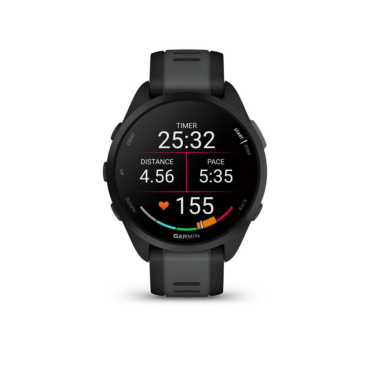 Reloj Forerunner 165 Garmin No Music Negro/Gris Pizarra img #2