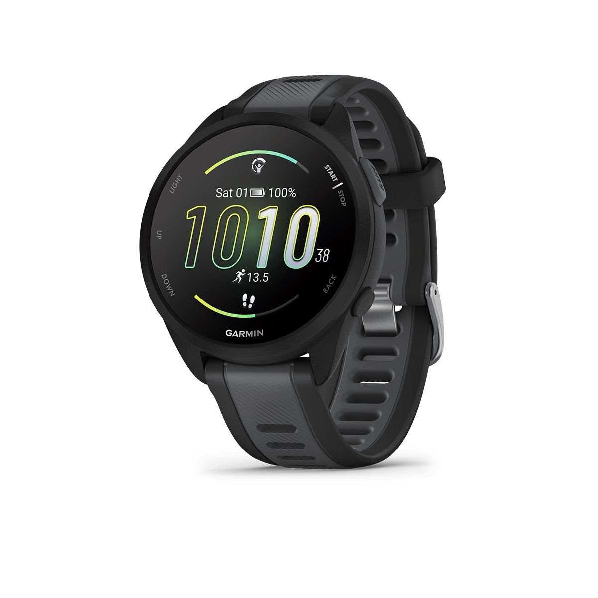 Reloj Forerunner 165 Garmin No Music Negro/Gris Pizarra img #1