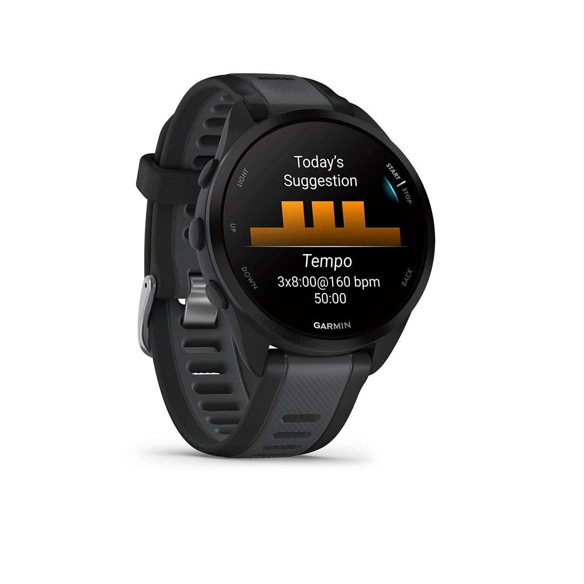 Reloj Forerunner 165 Garmin No Music Negro/Gris Pizarra img #4