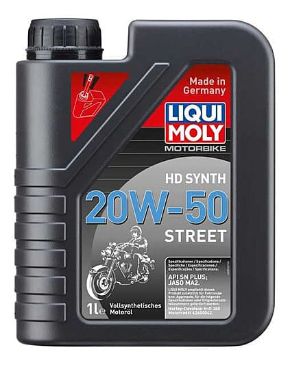 Aceite Moto Liqui Moly Motor 4T 20W50 HD Sintético 1L img #1