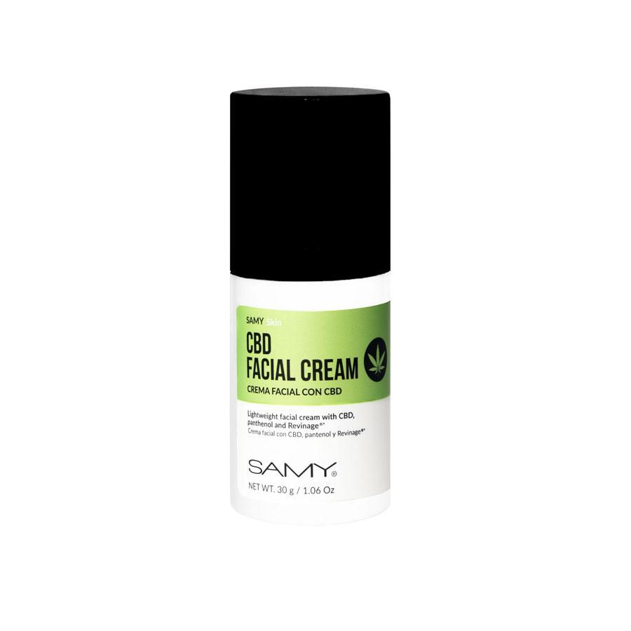 Crema facial SAMY con CBD panthenol and revinage (30  gr) img #1