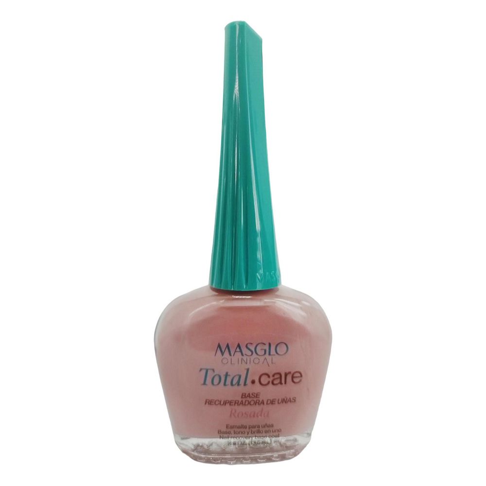Base MASGLO Base Recuperadora Uñas Rosada (13.5  ml) img #1